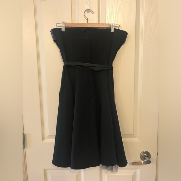 Little Black Strapless Dress “Wishes Wishes Wishes” - Picture 3 of 3